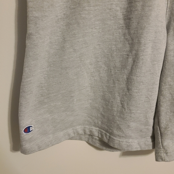 Champion | Men's Gray Athleisure Fleece Jogger Shorts (Size 1XL) - Picture 7 of 13